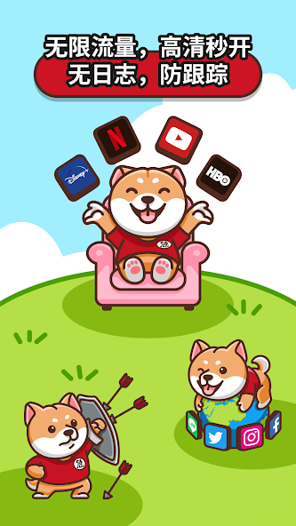 狗急加速器安装android下载效果预览图